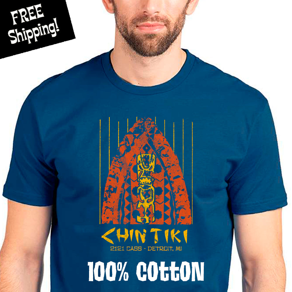 Chin Tiki - Detroit, Michigan – Tiki Bar T-Shirt Club